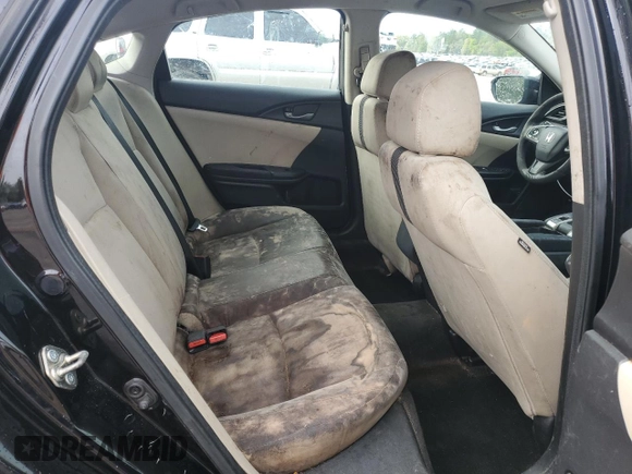 2017 Honda Civic Sedan LX with VIN 19XFC2F50HE034250, listed as a Copart auction lot 50936425 with 190,830 mi miles and Salvage Title. Bid and sale history available at carsss.com. Image 10.