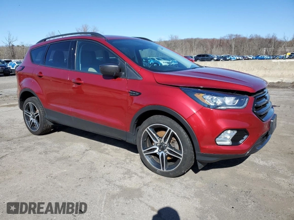 2019 Ford Escape SEL with VIN 1FMCU9HD6KUB73459, listed as a Copart auction lot 51759155 with 89,110 mi miles and Salvage Title. Bid and sale history available at carsss.com. Image 4.