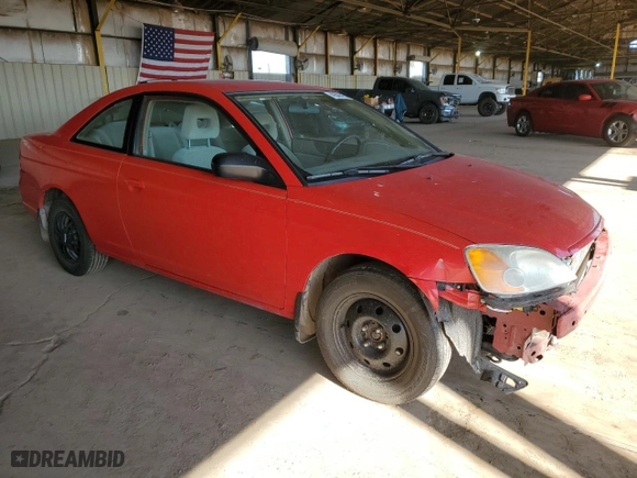 2002 Honda Civic LX with VIN 1HGEM22592L094705, listed as a Copart auction lot 49548415 with 128,786 mi miles and Clean Title. Bid and sale history available at carsss.com. Image 4.