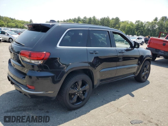 2016 Jeep Grand Cherokee Overland z VIN 1C4RJFCG5GC343864, wystawiony jako Copart lot #60892615 z przebiegiem 97 133 mil mil oraz Szkoda całkowita • Salvage title. Historia ofert i sprzedaży dostępna na DreamBid. Obrazek 3.