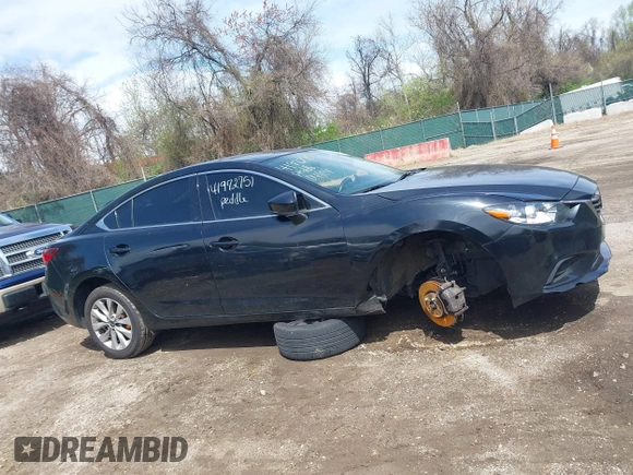 2017 Mazda 6 Sport with VIN JM1GL1U54H1102781, listed as a IAAI auction lot 41972751 with 90,022 mi miles. Bid and sale history available at carsss.com. Image 13.
