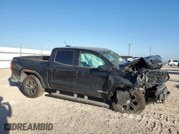 2023 GMC Canyon 4WD Elevation with VIN 1GTP6BEK4P1194765, listed as a Copart auction lot 71030833 with 0 mi miles and Salvage Title. Bid and sale history available at carsss.com. Image 4.