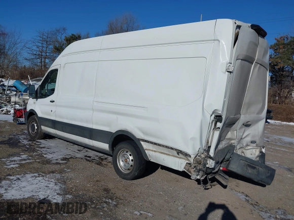 2020 Ford Transit Cargo with VIN 1FTBW3X8XLKA45640, listed as a IAAI auction lot 41362869 with 244,576 mi miles and . Bid and sale history available at DreamBid. Image 3.