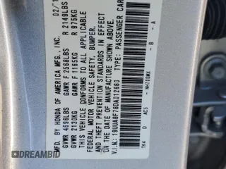 2013 Acura TL Advance z VIN 19UUA8F78DA012660, wystawiony jako Copart lot #86280754 z przebiegiem 101 253 mil mil oraz Szkoda całkowita • Salvage title. Historia ofert i sprzedaży dostępna na DreamBid. Obrazek 12.