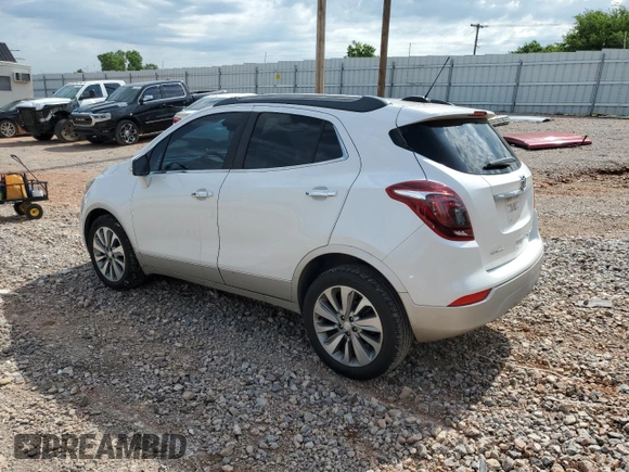 2017 Buick Encore Preferred with VIN KL4CJASB7HB249663, listed as a Copart auction lot 60796365 with 105,902 mi miles and Salvage title. Bid and sale history available at DreamBid. Image 2.
