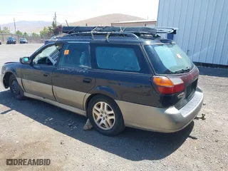 2000 Subaru Legacy Wagon Outback Ltd with VIN 4S3BH6864Y7638462, listed as a IAAI auction lot 39299645 with 1 mi miles. Bid and sale history available at carsss.com. Image 3.
