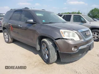 2011 GMC Acadia SLE with VIN 1GKKRPED4BJ217684, listed as a IAAI auction lot 41903830 with 192,778 mi miles. Bid and sale history available at carsss.com. Image 1.
