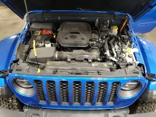 2022 Jeep Wrangler Unlimited Rubicon with VIN 1C4JJXR69NW190564, listed as a Copart auction lot 83703504 with 16,803 mi miles and Salvage title. Bid and sale history available at DreamBid. Image 12.