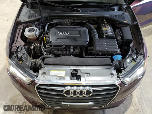 2015 Audi A3 1.8T Premium with VIN WAU6CLFF0F1083654, listed as a Copart auction lot 46151105 with 38,780 mi miles and Salvage Title. Bid and sale history available at carsss.com. Image 11.