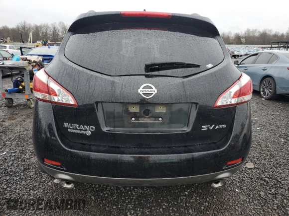 2013 Nissan Murano SV with VIN JN8AZ1MW7DW305257, listed as a Copart auction lot 51672445 with 173,077 mi miles and Clean Title. Bid and sale history available at DreamBid. Image 6.