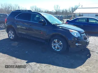 2015 Chevrolet Equinox LT with VIN 2GNALBEK1F1160331, listed as a IAAI auction lot 41747370 with 121,216 mi miles and . Bid and sale history available at carsss.com. Image 1.