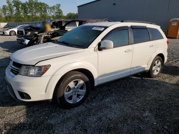 2012 Dodge Journey SXT z VIN 3C4PDCBGXCT153166, wystawiony jako Copart lot #53843265 z przebiegiem 177 289 mil mil oraz Szkoda całkowita • Salvage title. Historia ofert i sprzedaży dostępna na DreamBid. Obrazek 1.