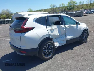 2021 Honda CR-V EX-L with VIN 2HKRW2H87MH678152, listed as a IAAI auction lot 42132825 with 35,241 mi miles and . Bid and sale history available at DreamBid. Image 4.