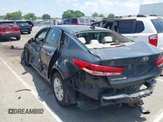 2016 Kia Optima LX with VIN KNAGT4L37G5069524, listed as a IAAI auction lot 42630982 with Not provided miles and . Bid and sale history available at DreamBid. Image 3.