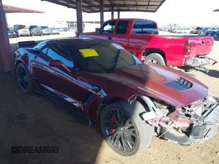2016 Chevrolet Corvette Z06 3LZ with VIN 1G1YU2D61G5608777, listed as a IAAI auction lot 41830787 with 57,069 mi miles. Bid and sale history available at carsss.com. Image 14.