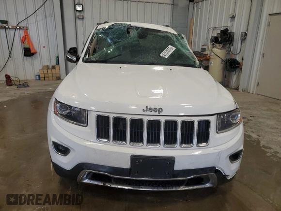2014 Jeep Grand Cherokee Limited with VIN 1C4RJFBG7EC516248, listed as a Copart auction lot 47378375 with 86,730 mi miles and Non Repairable. Bid and sale history available at carsss.com. Image 5.