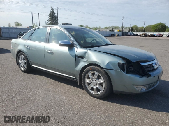 2008 Ford Taurus Limited with VIN 1FAHP25W28G121161, listed as a Copart auction lot 55628535 with 97,827 mi miles and Salvage title. Bid and sale history available at DreamBid. Image 4.