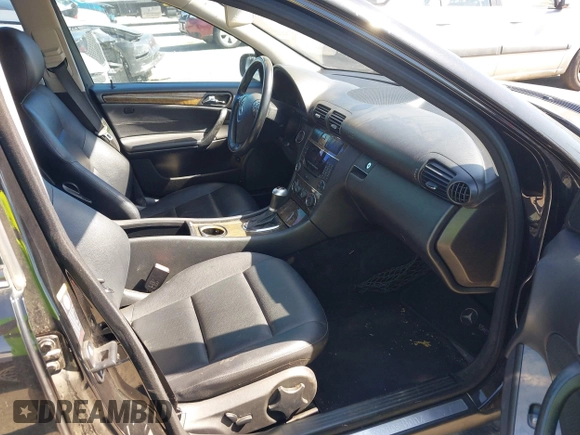 2007 Mercedes-Benz C 230 Sport with VIN WDBRF52H57F865171, listed as a IAAI auction lot 42735517 with 147,145 mi miles and . Bid and sale history available at DreamBid. Image 5.
