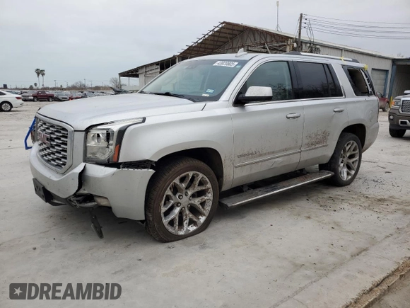 2020 GMC Yukon Denali with VIN 1GKS1CKJ5LR294058, listed as a Copart auction lot 43820805 with 138,651 mi miles and Salvage Title. Bid and sale history available at carsss.com. Image 1.