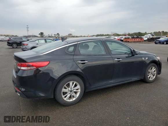 2017 Kia Optima LX with VIN 5XXGT4L39HG138715, listed as a Copart auction lot 53119475 with 44,936 mi miles and Salvage Title. Bid and sale history available at carsss.com. Image 3.