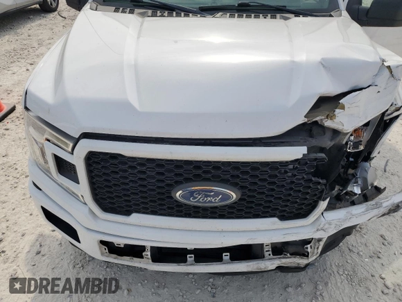 2020 Ford F-150 XL with VIN 1FTEW1CP5LKE93380, listed as a Copart auction lot 53076845 with 84,486 mi miles and Salvage Title. Bid and sale history available at carsss.com. Image 11.