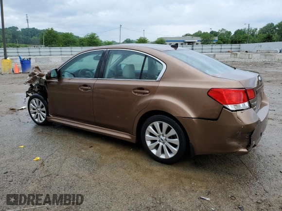 2011 Subaru Legacy Limited Power Moon with VIN 4S3BMBK62B3255213, listed as a Copart auction lot 56696335 with 86,136 mi miles and Non repairable. Bid and sale history available at DreamBid. Image 2.
