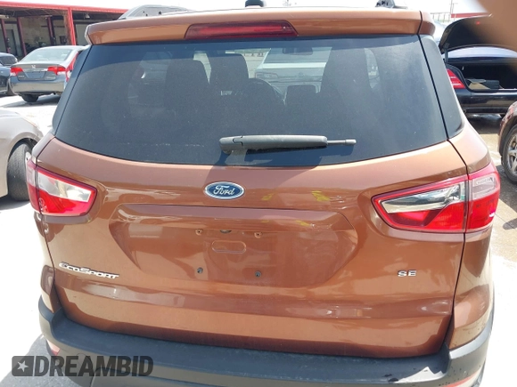 2018 Ford EcoSport SE with VIN MAJ3P1TE9JC212858, listed as a IAAI auction lot 42029732 with 98,869 mi miles and . Bid and sale history available at DreamBid. Image 16.