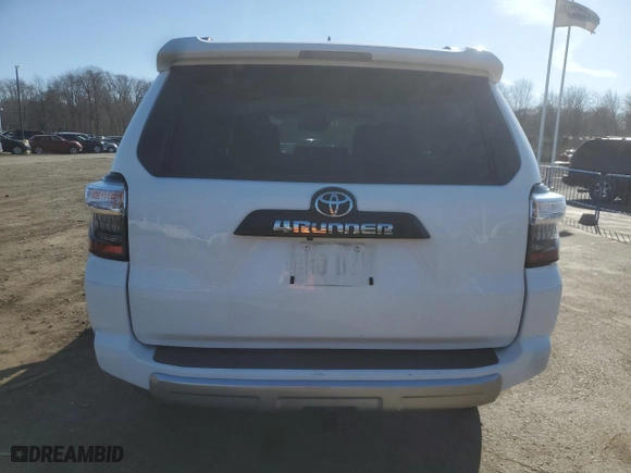 2024 Toyota 4Runner TRD Off Road with VIN JTERU5JR0R6241147, listed as a Copart auction lot 48680975 with 21,629 mi miles and Non Repairable. Bid and sale history available at carsss.com. Image 6.