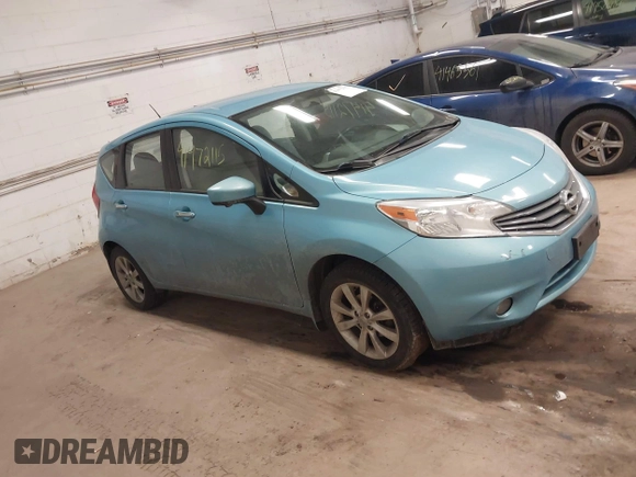 2015 Nissan Note S z VIN 3N1CE2CP2FL442490, wystawiony jako IAAI lot #41472115 z przebiegiem 106 028 mil mil oraz . Historia ofert i sprzedaży dostępna na DreamBid. Obrazek 1.