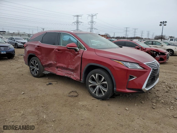 2018 Lexus RX with VIN JTJDZKCA8J2011242, listed as a Copart auction lot 84135294 with 97,253 mi miles and Salvage Title. Bid and sale history available at carsss.com. Image 4.