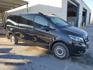 2019 Mercedes-Benz Metris Passenger with VIN WD4PG2EE8K3545252, listed as a Copart auction lot 43011395 with Not provided miles and Salvage title. Bid and sale history available at DreamBid. Image 4.