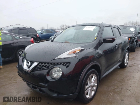 2015 Nissan Juke S with VIN JN8AF5MR4FT508881, listed as a IAAI auction lot 41503781 with 106,159 mi miles. Bid and sale history available at carsss.com. Image 17.