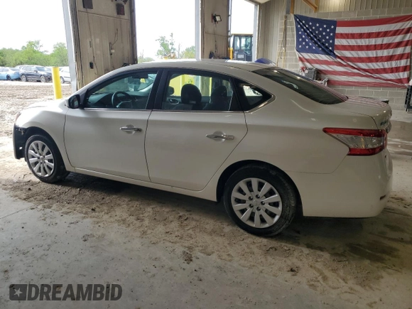 2014 Nissan Sentra SV with VIN 3N1AB7AP0EL659938, listed as a Copart auction lot 54677295 with 119,636 mi miles and Salvage Title. Bid and sale history available at DreamBid. Image 2.