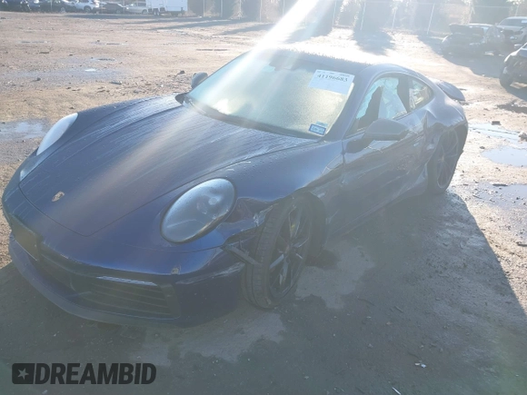 2024 Porsche 911 Carrera with VIN WP0AA2A94RS210144, listed as a IAAI auction lot 41196683 with 13,249 mi miles. Bid and sale history available at carsss.com. Image 2.