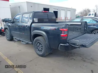 2023 Nissan Frontier SV with VIN 1N6ED1EK0PN658048, listed as a IAAI auction lot 41383407 with 13,744 mi miles and . Bid and sale history available at DreamBid. Image 3.