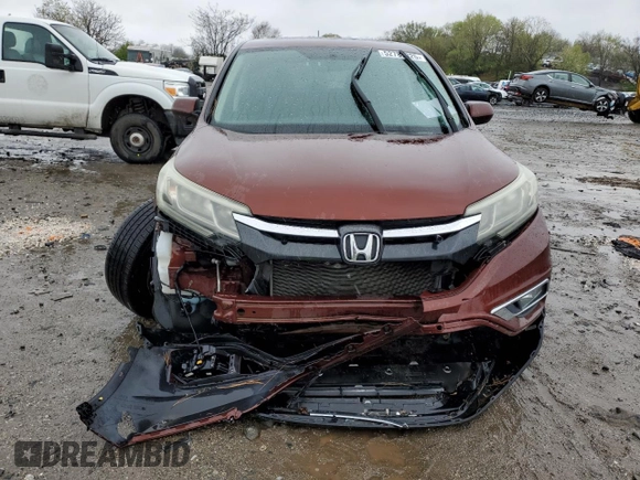 2015 Honda CR-V EX with VIN 2HKRM3H59FH549768, listed as a Copart auction lot 52787325 with 173,504 mi miles and Salvage Title. Bid and sale history available at carsss.com. Image 5.