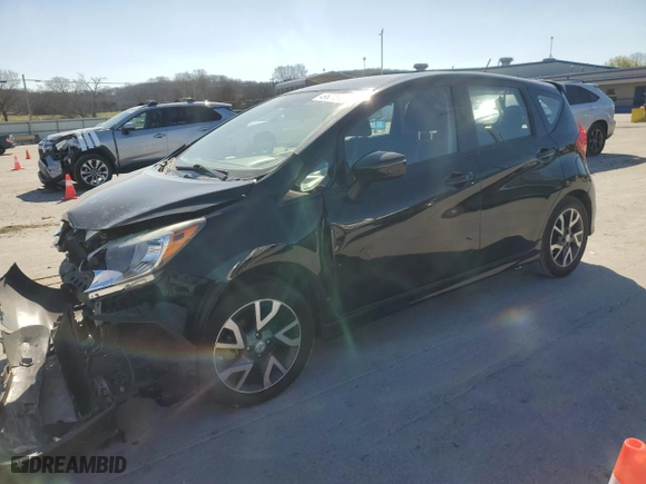 2015 Nissan Versa Note S Plus with VIN 3N1CE2CP2FL406881, listed as a Copart auction lot 49607845 with 104,925 mi miles and Salvage Title. Bid and sale history available at carsss.com. Image 1.