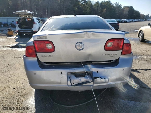 2006 Buick Lucerne CXL with VIN 1G4HD572X6U198384, listed as a Copart auction lot 45299005 with 52,434 mi miles and Salvage Title. Bid and sale history available at carsss.com. Image 6.