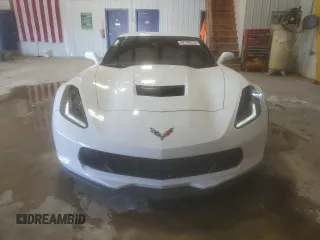 2017 Chevrolet Corvette Grand Sport 2LT with VIN 1G1YY2D77H5101557, listed as a Copart auction lot 82720374 with 8,735 mi miles and Salvage Title. Bid and sale history available at carsss.com. Image 5.