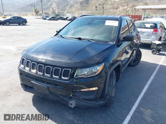 2019 Jeep Compass Sport с VIN 3C4NJCAB8KT652360, выставлен на аукционе IAAI как лот 42474719 с пробегом 74 458 миль миль и . История ставок и продаж доступна на DreamBid. Изображение 2.