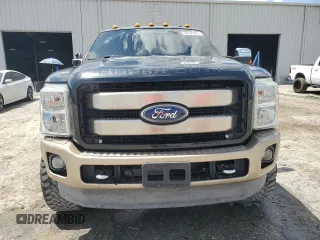 2011 Ford F-350 Platinum z VIN 1FT7W3BT8BEB64902, wystawiony jako Copart lot #56535685 z przebiegiem 162 179 mil mil oraz Szkoda całkowita • Salvage title. Historia ofert i sprzedaży dostępna na DreamBid. Obrazek 5.