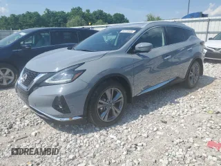 2024 Nissan Murano Platinum with VIN 5N1AZ2DS4RC111918, listed as a Copart auction lot 62372935 with 18,688 mi miles and Salvage title. Bid and sale history available at DreamBid. Image 1.