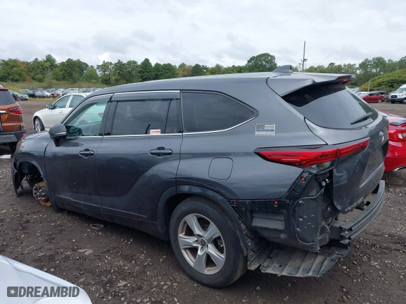 2021 Toyota Highlander L with VIN 5TDCZRBH6MS528171, listed as a IAAI auction lot 40330366 with 75,297 mi miles. Bid and sale history available at carsss.com. Image 14.