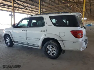 2002 Toyota Sequoia Limited with VIN 5TDZT38A72S107608, listed as a Copart auction lot 71520604 with 161,535 mi miles and Salvage Title. Bid and sale history available at carsss.com. Image 2.