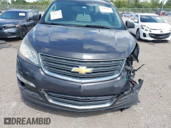 2017 Chevrolet Traverse LS with VIN 1GNKRFKD8HJ202180, listed as a IAAI auction lot 41961285 with 120,910 mi miles. Bid and sale history available at carsss.com. Image 12.