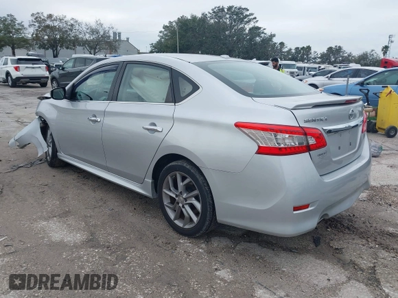 2015 Nissan Sentra SV with VIN 3N1AB7AP1FY321579, listed as a IAAI auction lot 41380306 with 84,888 mi miles and . Bid and sale history available at DreamBid. Image 3.
