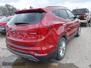 2017 Hyundai Santa Fe Sport 2.0T with VIN 5XYZU4LA6HG409438, listed as a IAAI auction lot 41680534 with 84,035 mi miles. Bid and sale history available at carsss.com. Image 4.