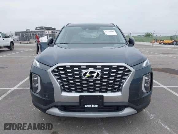 2021 Hyundai Palisade SEL with VIN KM8R4DHE0MU205427, listed as a IAAI auction lot 42436615 with 53,759 mi miles and . Bid and sale history available at DreamBid. Image 12.