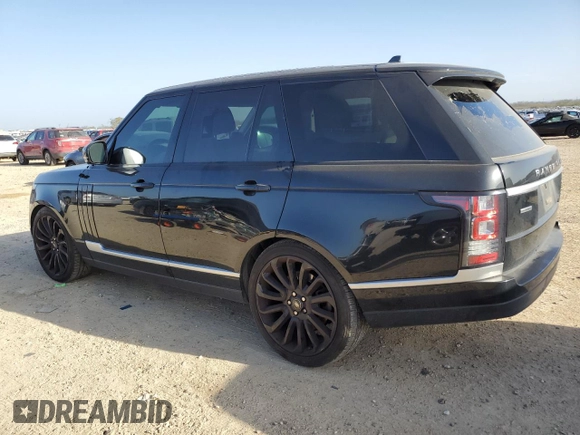 2016 Land Rover Range Rover Supercharged with VIN SALGS2EF7GA309334, listed as a Copart auction lot 48387365 with 115,745 mi miles and Clean title. Bid and sale history available at DreamBid. Image 2.