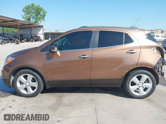 2016 Buick Encore Leather with VIN KL4CJCSB6GB656528, listed as a IAAI auction lot 42083024 with 72,582 mi miles. Bid and sale history available at carsss.com. Image 15.